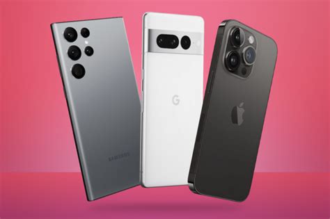 Top phones from Apple, Samsung, and Google 